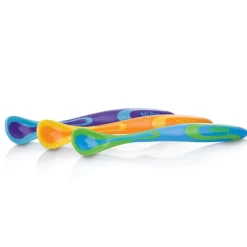 Set 3 Cucharas de silicona +6m*NUBY Online