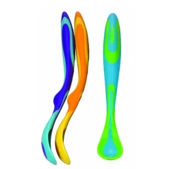Set 3 Cucharas de silicona +6m*NUBY Online