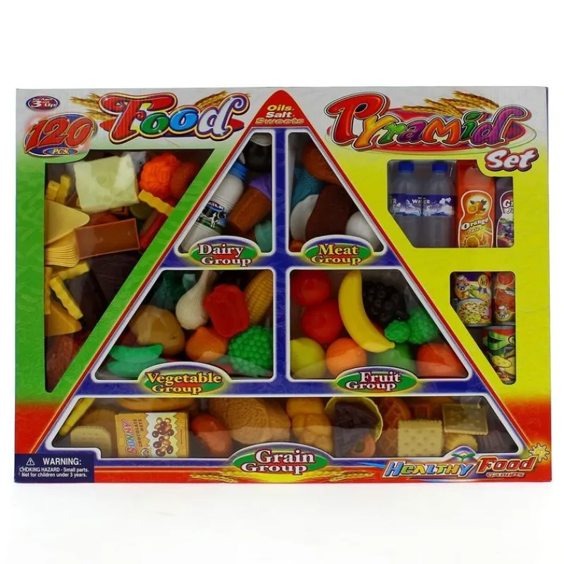 DRIM DISCOUNT Juegos Y Juguetes De Imitación-Set Comiditas 120 Piezas