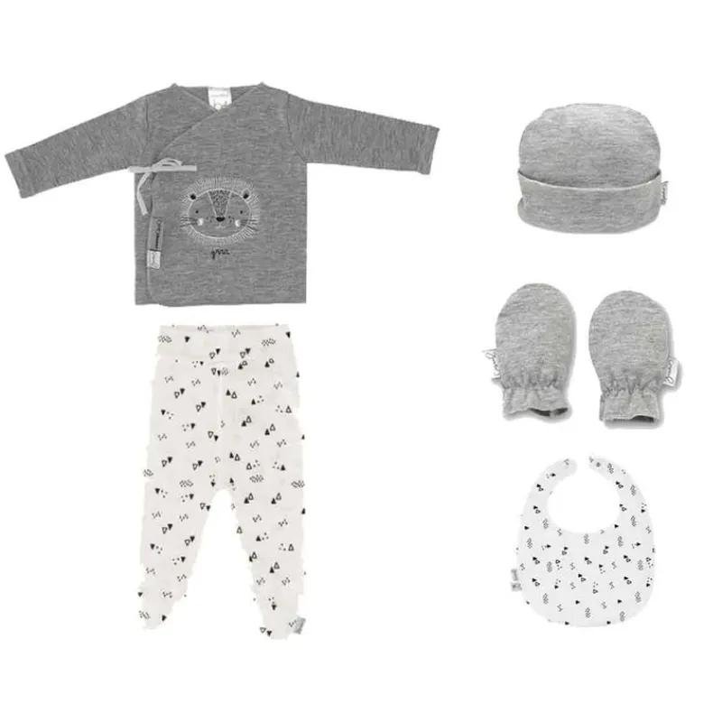 PIRULOS Regalos De Nacimiento-Set de 5 Piezas 1ª Puesta León