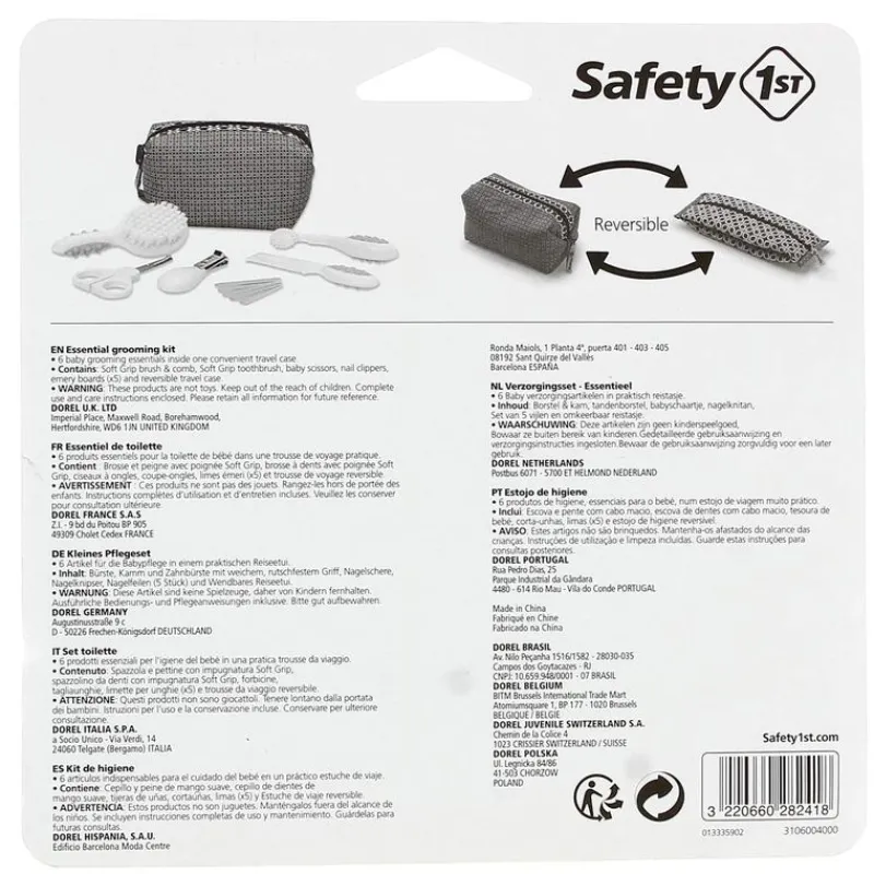 Set Higiene 6 Pzas Cuidado del Bebé*SAFETY New