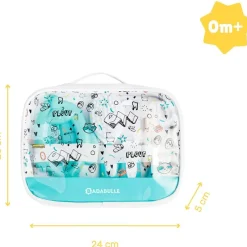 BADABULLE Accesorios Y Complementos De Baño-Set Neceser higiene Transparente