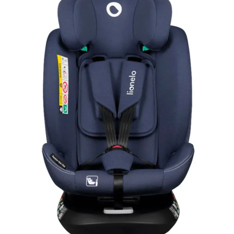 LIONELO Sillas Con Isofix De 40 A 150 Cm (0 A 12 Años)-Silla coche Bastiaan 40-150cm c/TopTether Blue