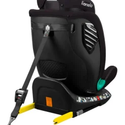 LIONELO Sillas Con Isofix De 40 A 150 Cm (0 A 12 Años)-Silla coche Bastiaan 40-150cm c/ top tether Black