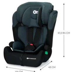 KINDERKRAFT Sillas De Coche Sin Isofix-Silla coche Comfort Up i-Size 75-150 Black