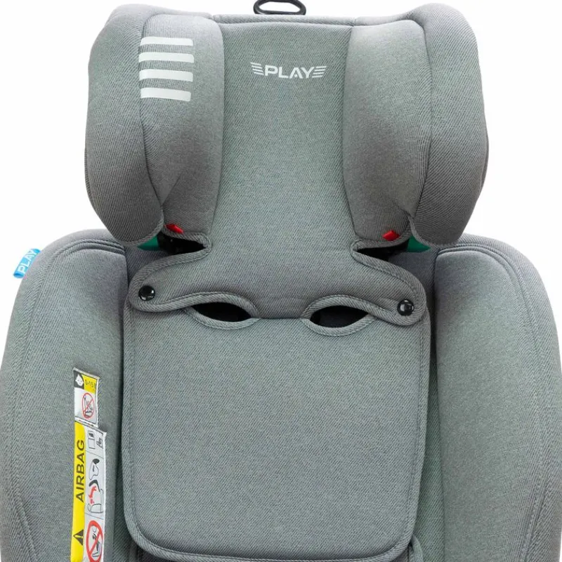 PLAY Sillas Con Isofix De 40 A 150 Cm (0 A 12 Años)-Silla coche Four Isize 40-135cm c/ toptether Black