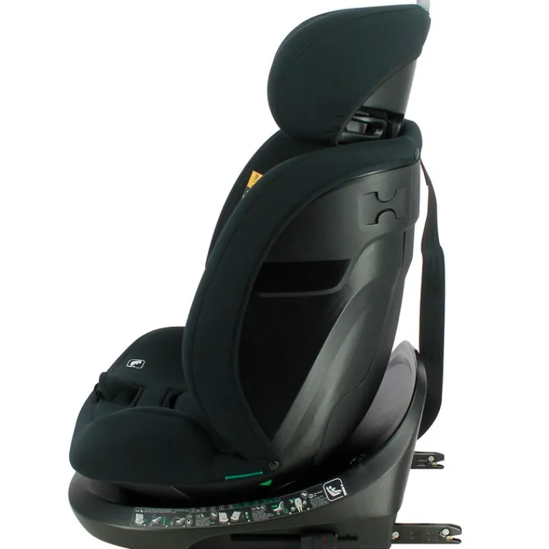 TEAM TEX Sillas Con Isofix De 40 A 150 Cm (0 A 12 Años)-Silla coche Giratoria Phoenix 40-150 cm Negra