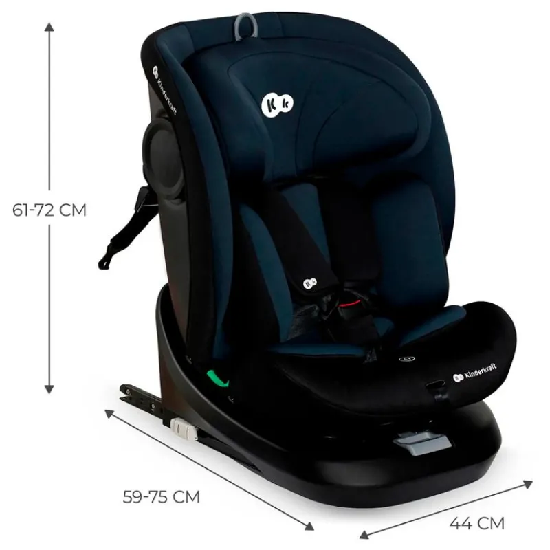 Silla coche I-Grow i-Size 40-150 Top Tether Black + Regalo*KINDERKRAFT Clearance