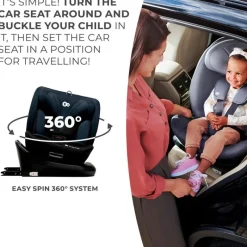 Silla coche I-Grow i-Size 40-150 Top Tether Black + Regalo*KINDERKRAFT Clearance