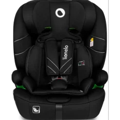 LIONELO Sillas Con Isofix De 75 A 150 Cm (1 A 12 Años)-Silla coche Levi 76-150cm c/cinturon Black Carbon