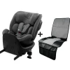 KINDERKRAFT Sillas Con Isofix De 40 A 150 Cm (0 A 12 Años)-Silla coche Xrider2 I-Size 40-150 cm c/pata Gris + Regalo