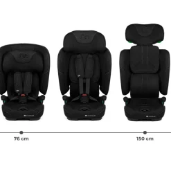 Silla de coche Fix2go 75-150 Black*KINDERKRAFT