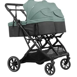 Silla Gemelar Tour Twin Max + 2 capazos Green*CASUALPLAY