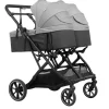 Silla Gemelar Tour Twin Max + 2 capazos Grey*CASUALPLAY Discount