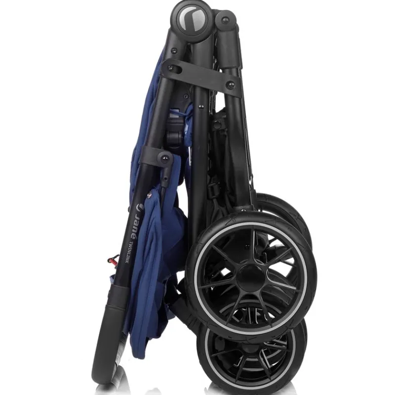 JANE Gemelares-Silla gemelar Twinlink Cold black