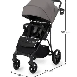 Silla paseo Askoy +0m hasta 24kg Rosa*KINDERKRAFT Online