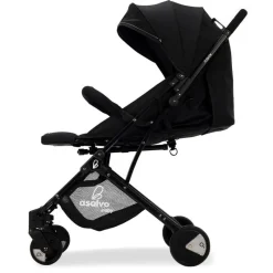 ASALVO Sillas De Paseo-Silla paseo Flight Travel +0m Negra