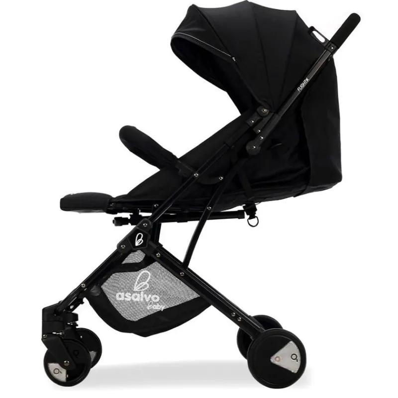 ASALVO Sillas De Paseo-Silla paseo Flight Travel +0m Negra