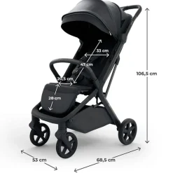 KINDERKRAFT Sillas De Paseo-Silla paseo Nubi 3 +24kg Black