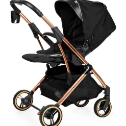 MS Sillas De Paseo-Silla paseo Reversible Montecarlo Negro