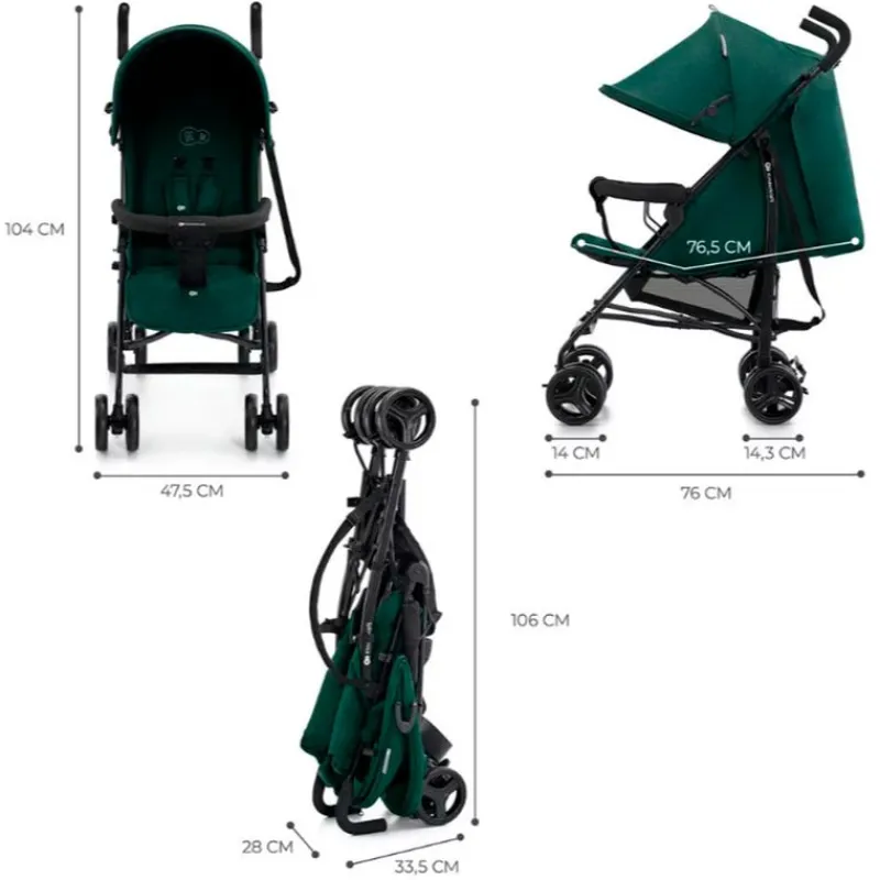 Silla paseo Tik +6M Green*KINDERKRAFT Discount