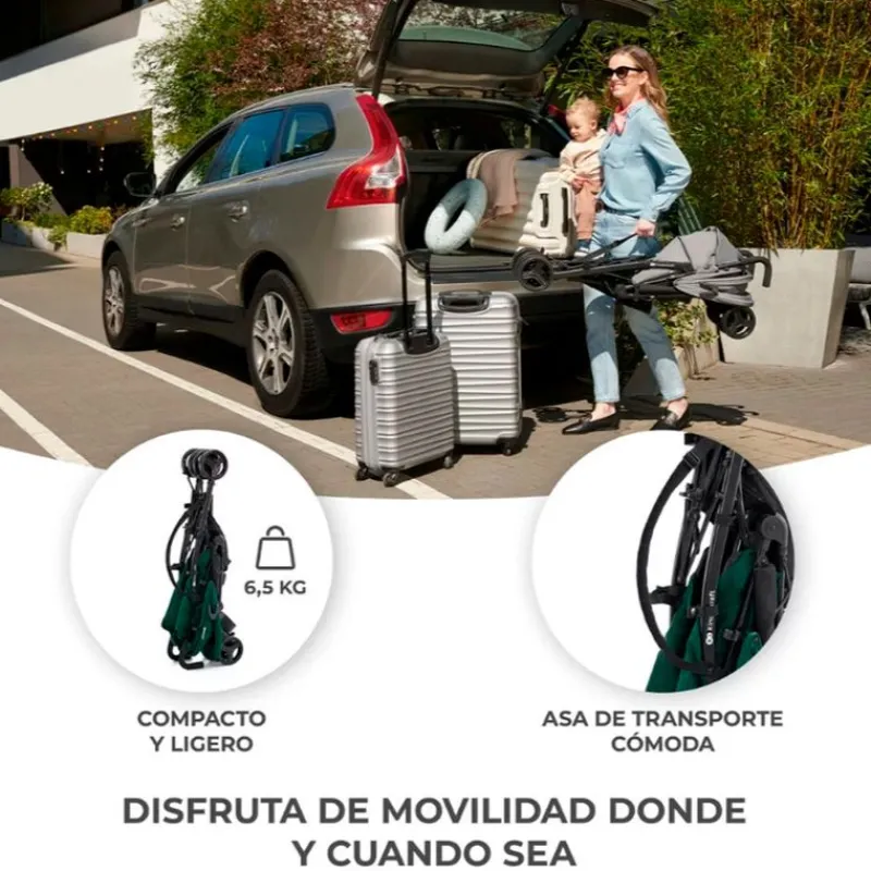 Silla paseo Tik +6M Green*KINDERKRAFT Discount