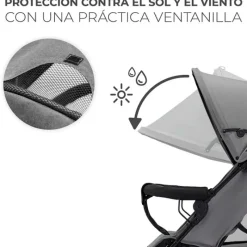 Silla paseo Tik +6M Gris*KINDERKRAFT Best