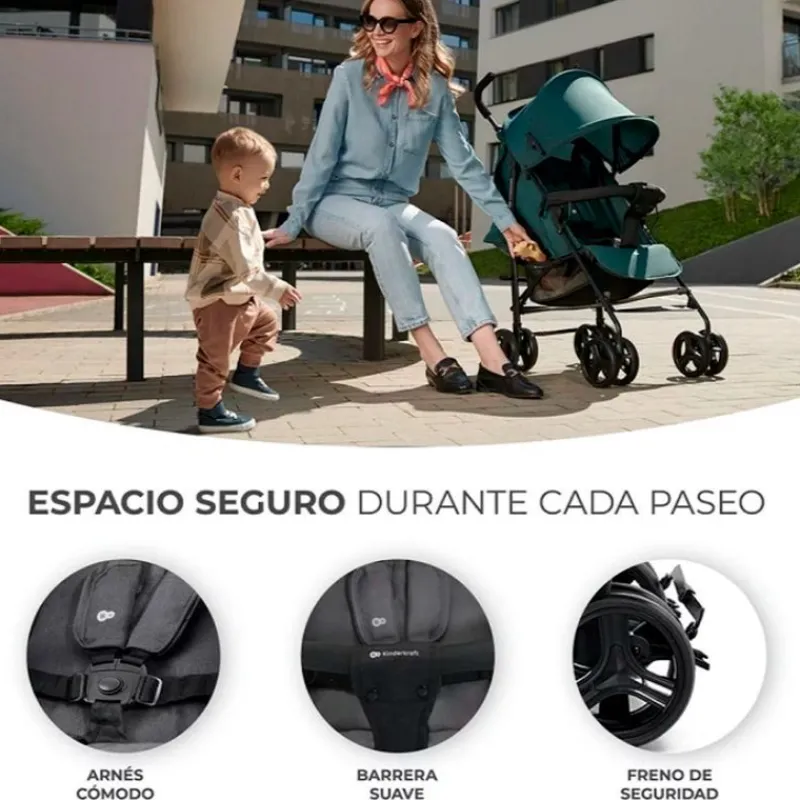 Silla paseo Tik +6M Gris*KINDERKRAFT Best