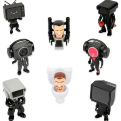 Skibidi Toilet Sobre Figura Sorpresa*TOY PARTNER Hot