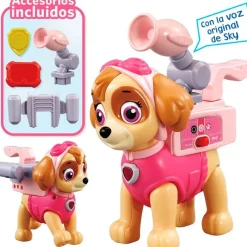 VTECH Figuras Y Figuras De Acción|Electrónicos-Skye Mascota Interactiva ¡Al Rescate!