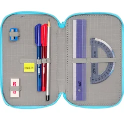 SAFTA Escolar-Snoopy Estuche Triple Love