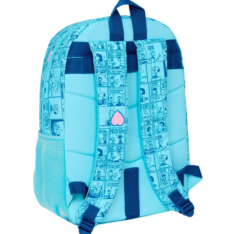 Snoopy Mochila Escolar Love*SAFTA