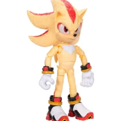 JAKKS PACIFIC Figuras Videojuegos|Figuras Y Figuras De Acción-Sonic 3 Figura Super Shadow