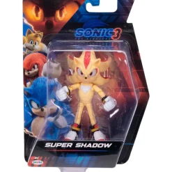 JAKKS PACIFIC Figuras Videojuegos|Figuras Y Figuras De Acción-Sonic 3 Figura Super Shadow