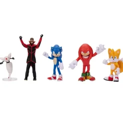 JAKKS PACIFIC Figuras Videojuegos|Figuras Y Figuras De Acción-Sonic 2 Pack 5 Figuras