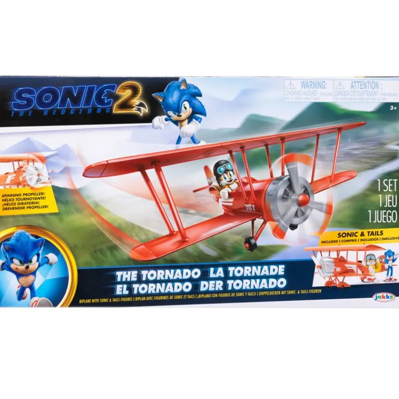 Sonic 2 Película Avión con Figuras*JAKKS PACIFIC Outlet