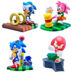 BIZAK Figuras Videojuegos-Sonic el Erizo Cajita Figura Sorpresa