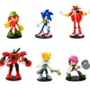 BIZAK Figuras Videojuegos-Sonic Pack 6 Figuras Articuladas Surtido