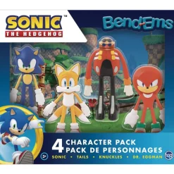 SELECCION DRIM Figuras Videojuegos-Sonic Pack BendEMS Figuras