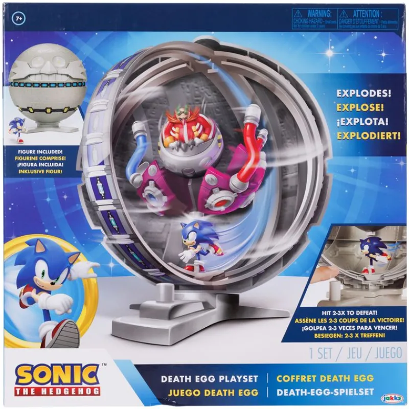 Sonic Playset Juego Huevo de la Muerte*JAKKS PACIFIC Hot