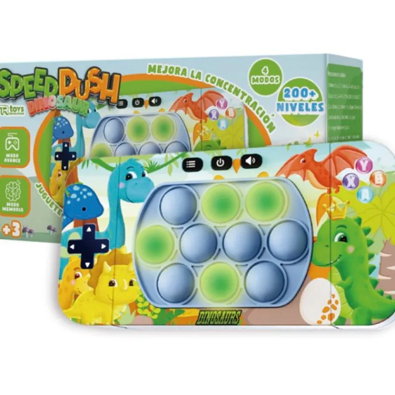DRIM DISCOUNT Juegos Y Juguetes Educativos-Speed Push Unicornio/ Dinosaurio Surtido