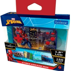 LEXIBOOK Electrónicos-Spiderman Consola Arcade 150 Juegos
