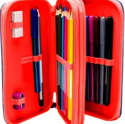 KIDS EUROSWAN Escolar-Spiderman Estuche Doble