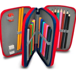 Spiderman Estuche Triple*KIDS EUROSWAN Hot