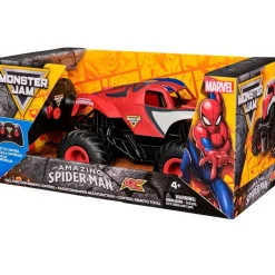 SPIN MASTER Coches Radio Control (R/C)-Spiderman Monster Jam Coche R/C 1:24