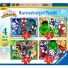 Spiderman Pack 4 Puzzles Progresivos*RAVENSBURGER Best
