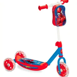 MONDO Bicicletas, Correpasillos Y Triciclos-Spiderman Patinete 3 Ruedas