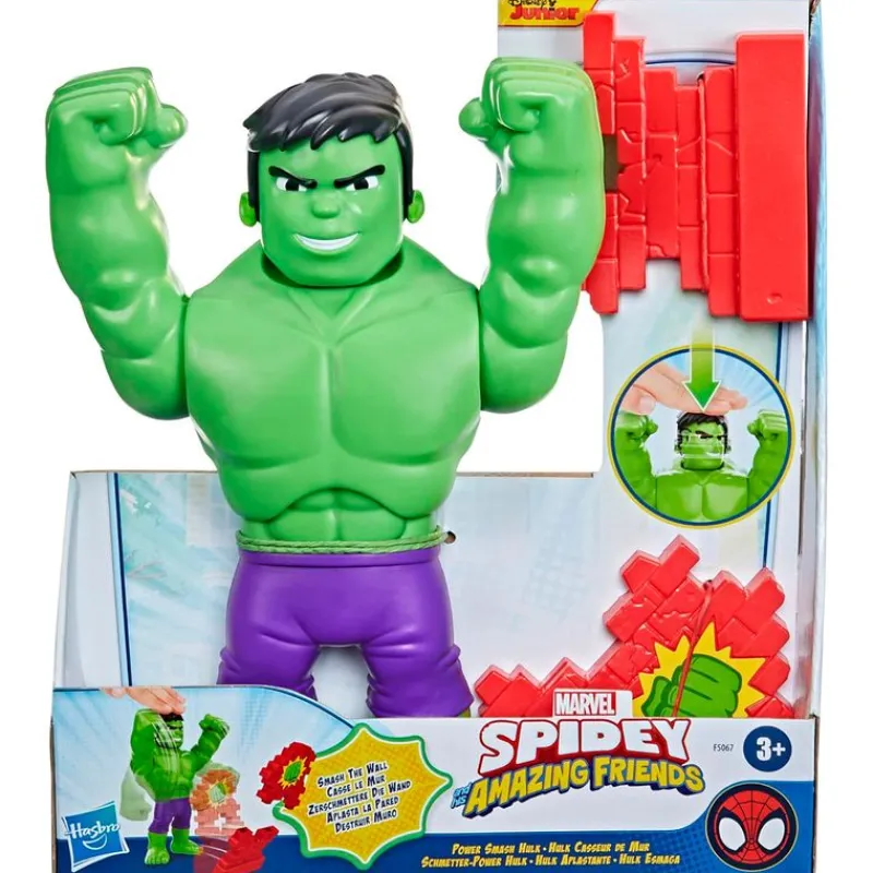 Spidey y sus Amigos Figura Hulk Aplastante*HASBRO New