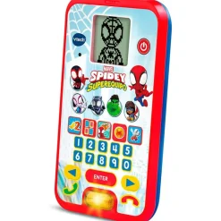 VTECH Primera Infancia Y Preescolar-Spidey y sus amigos Teléfono Educativo