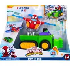 JAZWARES Figuras Y Figuras De Acción-Spidey y sus Amigos Vehículo Tanque